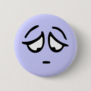 Bóton Redondo 5.08cm Botão customizável do fundo do Emoticon