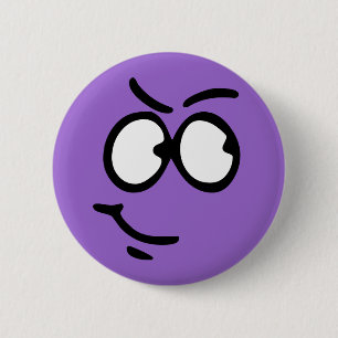 Bóton Redondo 5.08cm Botão customizável do fundo do Emoticon