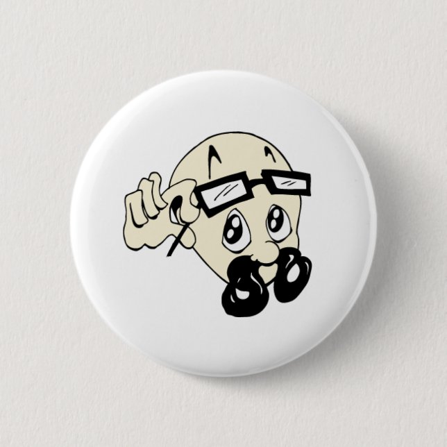 Bóton Redondo 5.08cm Botão da abóbada (Frente)