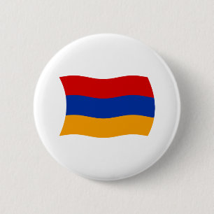 Bóton Redondo 5.08cm Botão da Bandeira da Armênia