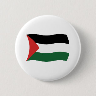 Bóton Redondo 5.08cm Botão da Bandeira da Autoridade Palestina