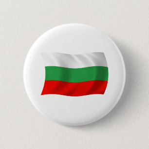 Bóton Redondo 5.08cm Botão da Bandeira da Bulgária
