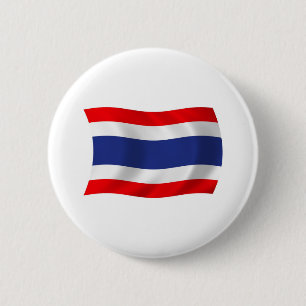 Bóton Redondo 5.08cm Botão da Bandeira da Tailândia