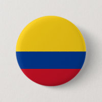 Botão da bandeira de Colômbia