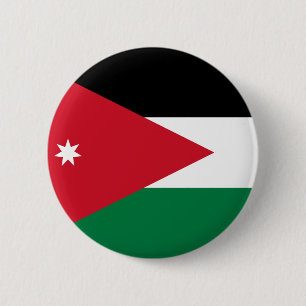 Bóton Redondo 5.08cm Botão da bandeira de Jordão
