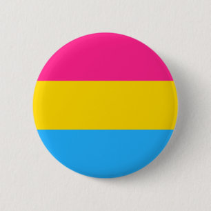 Bóton Redondo 5.08cm Botão da bandeira de Pansexuality