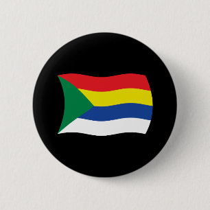 Bóton Redondo 5.08cm Botão da Bandeira Druzista
