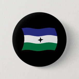 Bóton Redondo 5.08cm Botão da Bandeira Nacionalista Bubi