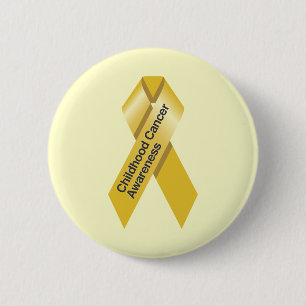 Bóton Redondo 5.08cm Botão da consciência do cancer da infância