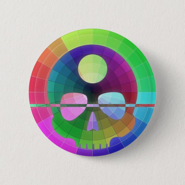 Bóton Redondo 5.08cm Botão da criação (Frente)