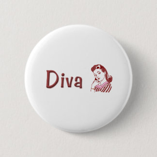 Bóton Redondo 5.08cm Botão da diva
