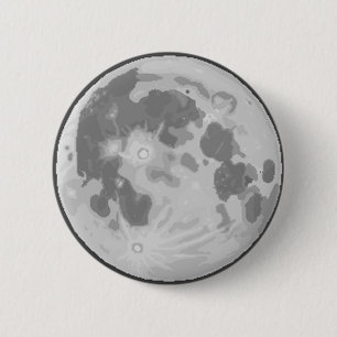 Bóton Redondo 5.08cm Botão da lua Pix-SOLENÓIDE