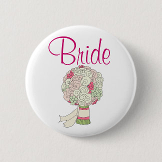 Bóton Redondo 5.08cm Botão da noiva