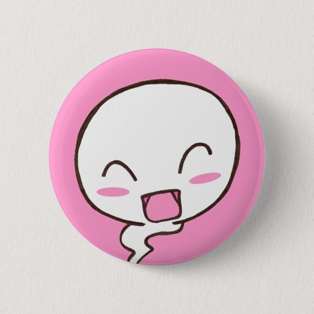 Bóton Redondo 5.08cm Botão da vaia (Frente)