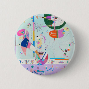 Bóton Redondo 5.08cm Botão das peças de Kandinsky vário