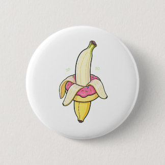 Bóton Redondo 5.08cm Botão de banana