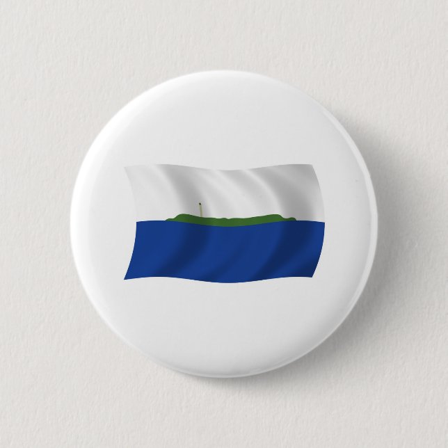 Bóton Redondo 5.08cm Botão de bandeira da Ilha de Navassa (Frente)