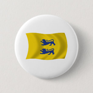 Bóton Redondo 5.08cm Botão de bandeira da minoria dinamarquesa do Schle