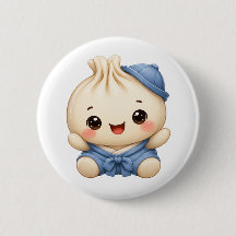 Botão de bebê menino bao