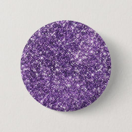Bóton Redondo 5.08cm Botão de brilho roxo