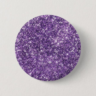 Bóton Redondo 5.08cm Botão de brilho roxo