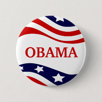 Bóton Redondo 5.08cm Botão de campanha Barack Obama 2012
