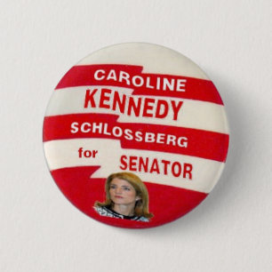 Bóton Redondo 5.08cm Botão de Caroline Kennedy Schlossberg