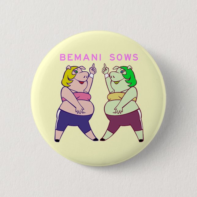 Bóton Redondo 5.08cm Botão de Cindy (Frente)