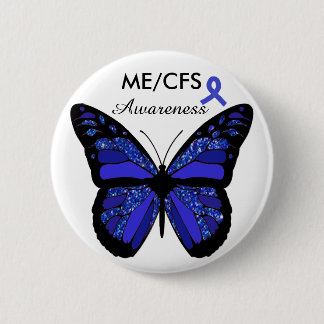 Bóton Redondo 5.08cm Botão de consciência ME/CFS