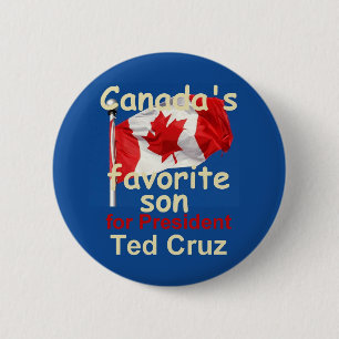 Bóton Redondo 5.08cm Botão de CRUZ 2016 de Ted