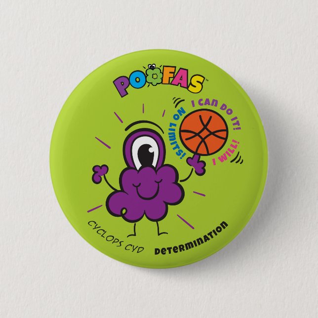 Bóton Redondo 5.08cm Botão de Cyd dos Cyclops (Frente)