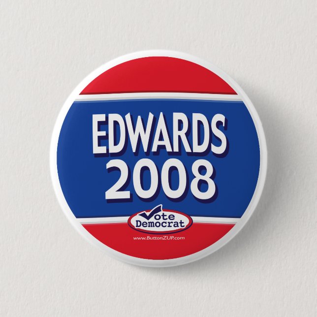 Bóton Redondo 5.08cm Botão de Edwards 2008 (Frente)