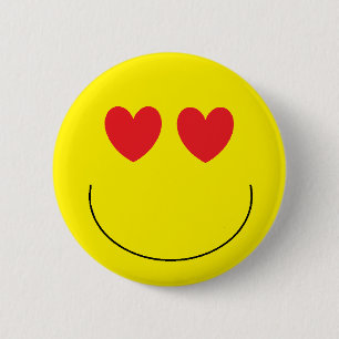 Bóton Redondo 5.08cm Botão de "Emoji"