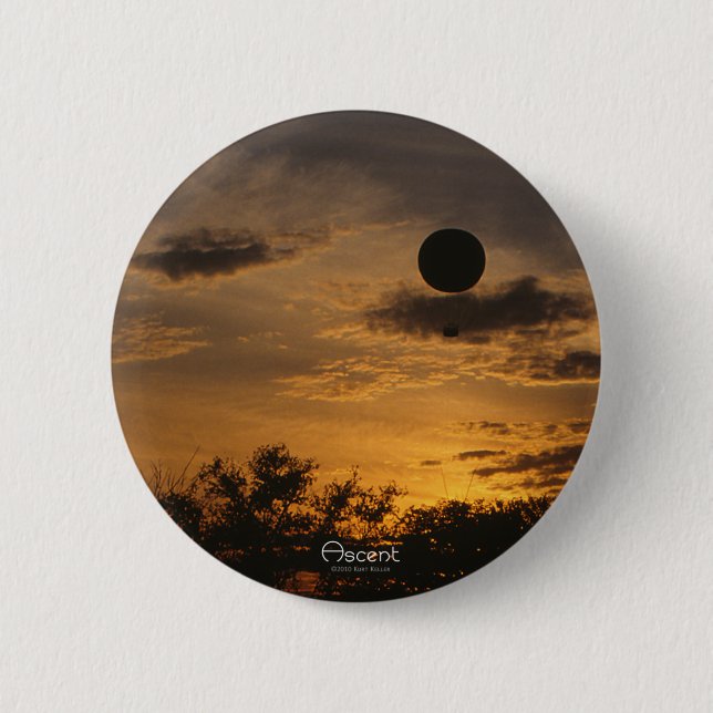 Bóton Redondo 5.08cm Botão de Ênfase (Frente)