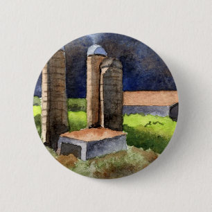 Bóton Redondo 5.08cm Botão de Estradas do País