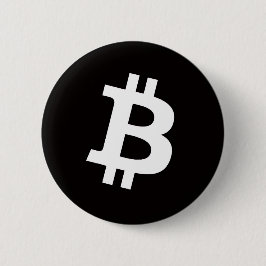 Bóton Redondo 5.08cm Botão de Fixação Bitcoin (Médio)