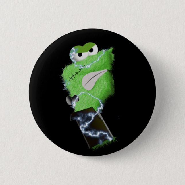 Bóton Redondo 5.08cm Botão de Flipenstein! (Frente)