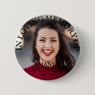 Bóton Redondo 5.08cm Botão de Fotografia de Memória Encantadora de Fune