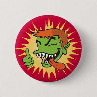 Bóton Redondo 5.08cm Botão de Gremmie - vermelho