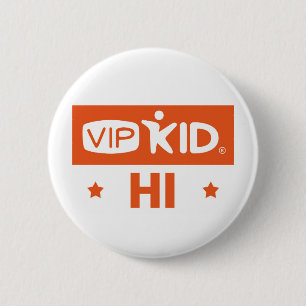 Bóton Redondo 5.08cm Botão de Havaí VIPKID