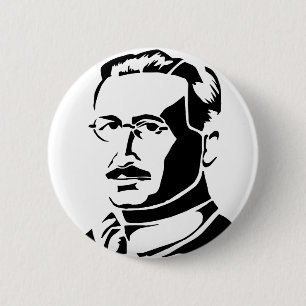 Bóton Redondo 5.08cm Botão de Hayek