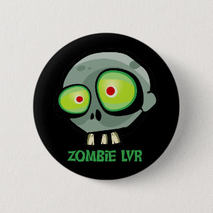 Bóton Redondo 5.08cm Botão de Jim do zombi
