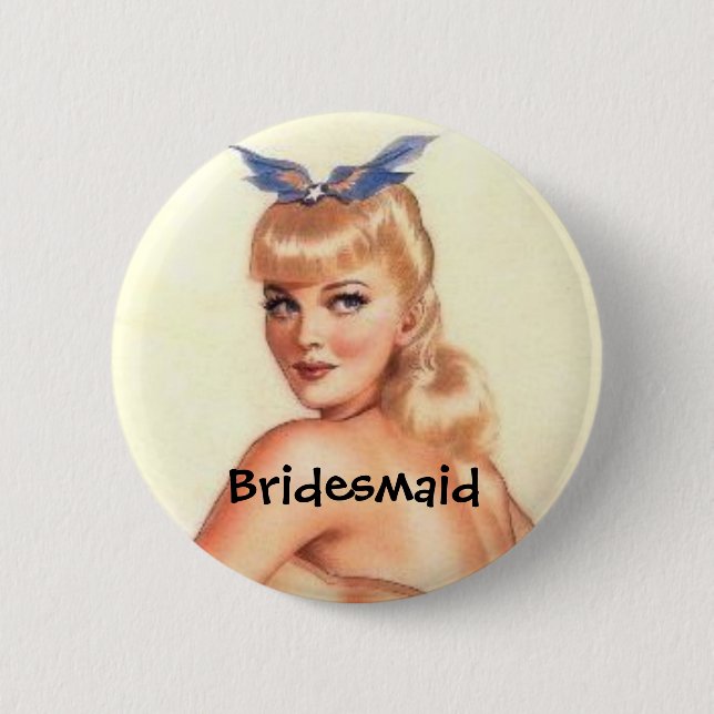 Bóton Redondo 5.08cm Botão de Julie (Frente)