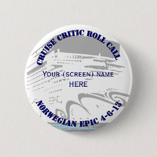 Bóton Redondo 5.08cm Botão de navigação do crítico 4-6 do cruzeiro