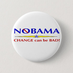 Bóton Redondo 5.08cm Botão de NOBAMA