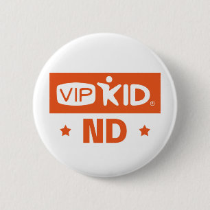 Bóton Redondo 5.08cm Botão de North Dakota VIPKID