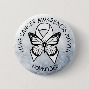 Bóton Redondo 5.08cm Botão de novembro de Sensibilização do Cancer P