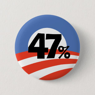 Bóton Redondo 5.08cm Botão de Obama 47%