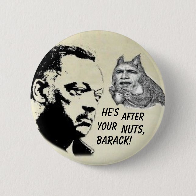 Bóton Redondo 5.08cm Botão de Obama/Jesse Jackson (Frente)