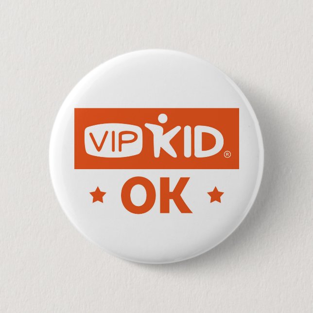 Bóton Redondo 5.08cm Botão de Oklahoma VIPKID (Frente)